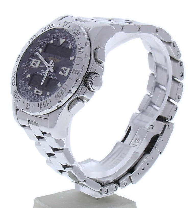 Breitling Air Wolf A78368 with Band, Stainless-Steel Bezel and Slate ...