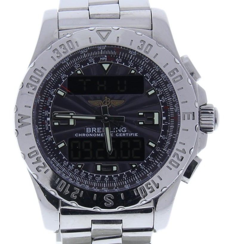 Breitling Air Wolf A78368 with Band, StainlessSteel Bezel and Slate