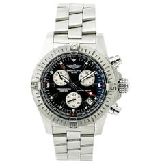 Used Breitling Avenger A73390, Silver Dial, Certified and Warranty