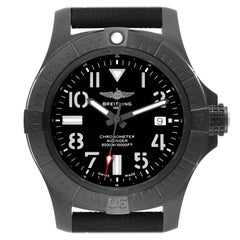 Breitling Avenger Automatic 45 Seawolf Night Mission Titanium Mens Watch V17319