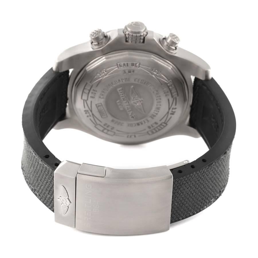Men's Breitling Avenger Bandit Grey Dial Titanium Chronograph Watch E13383
