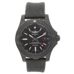 Used Breitling titanium Avenger Blackbird 44 Automatic Wristwatch  