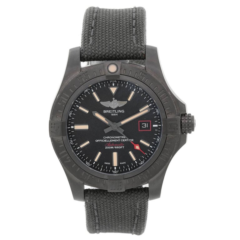 breitling avenger blackbird 44 titanium