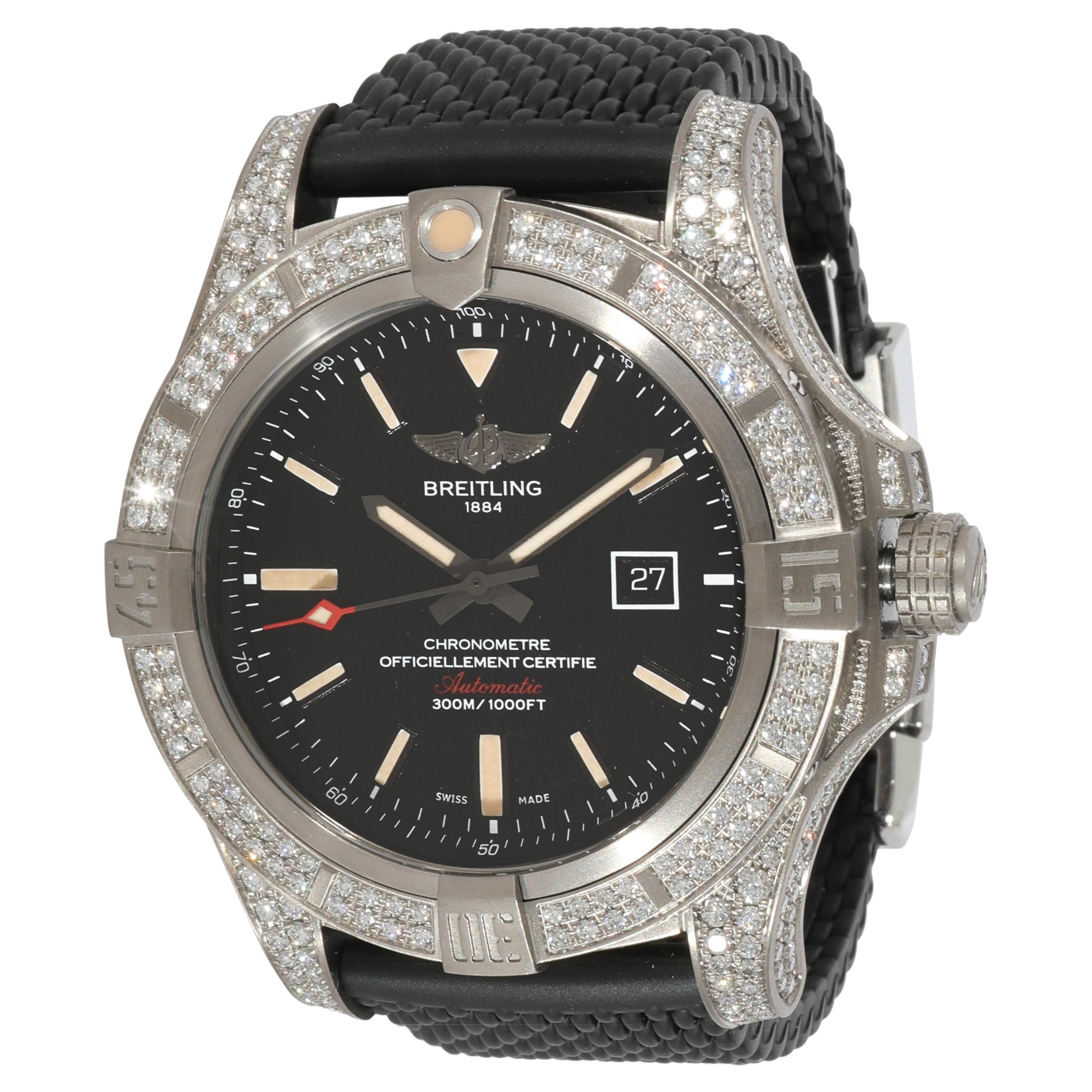 Breitling Avenger Blackbird E1731063 / BD12 Men's Watch in Titanium