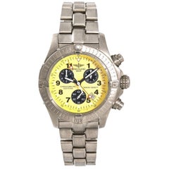 Breitling Avenger E73360, Yellow Dial, Certified and Warranty
