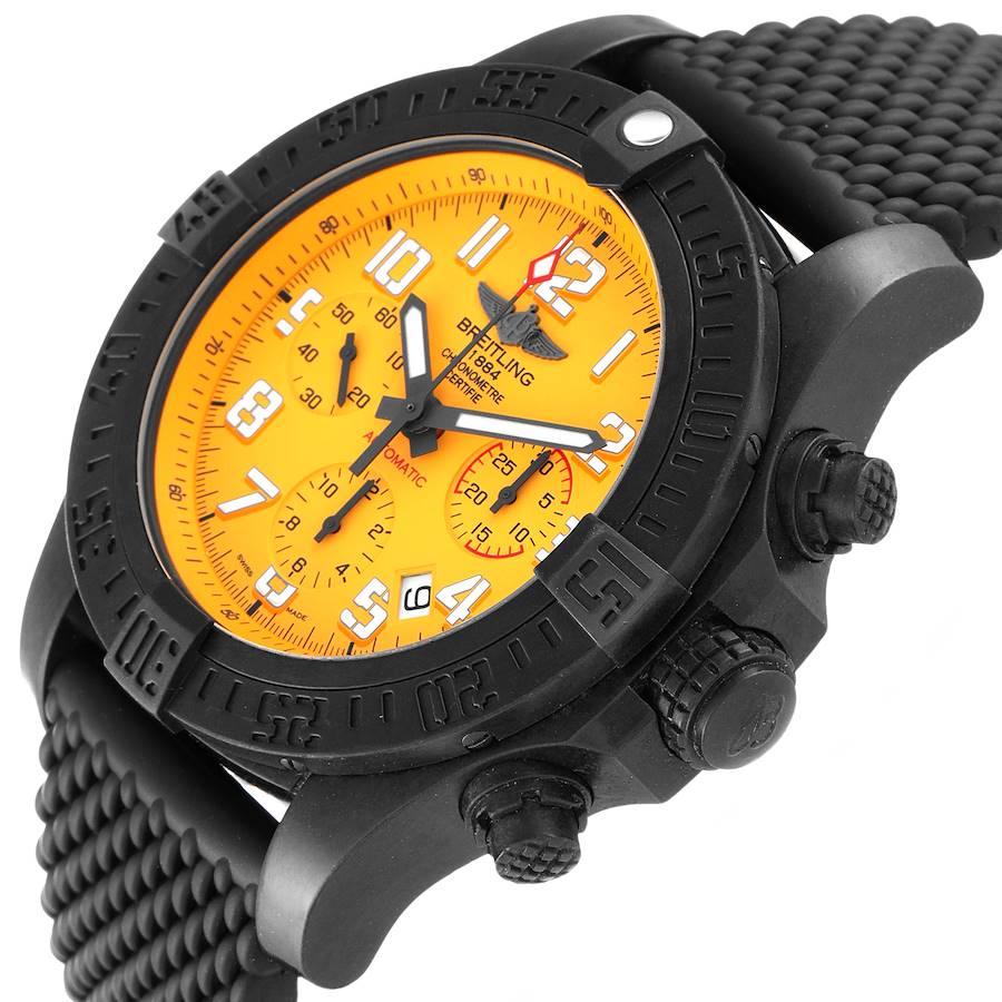 Breitling Avenger Hurricane 12H Yellow Dial Mens Watch XB0180 1