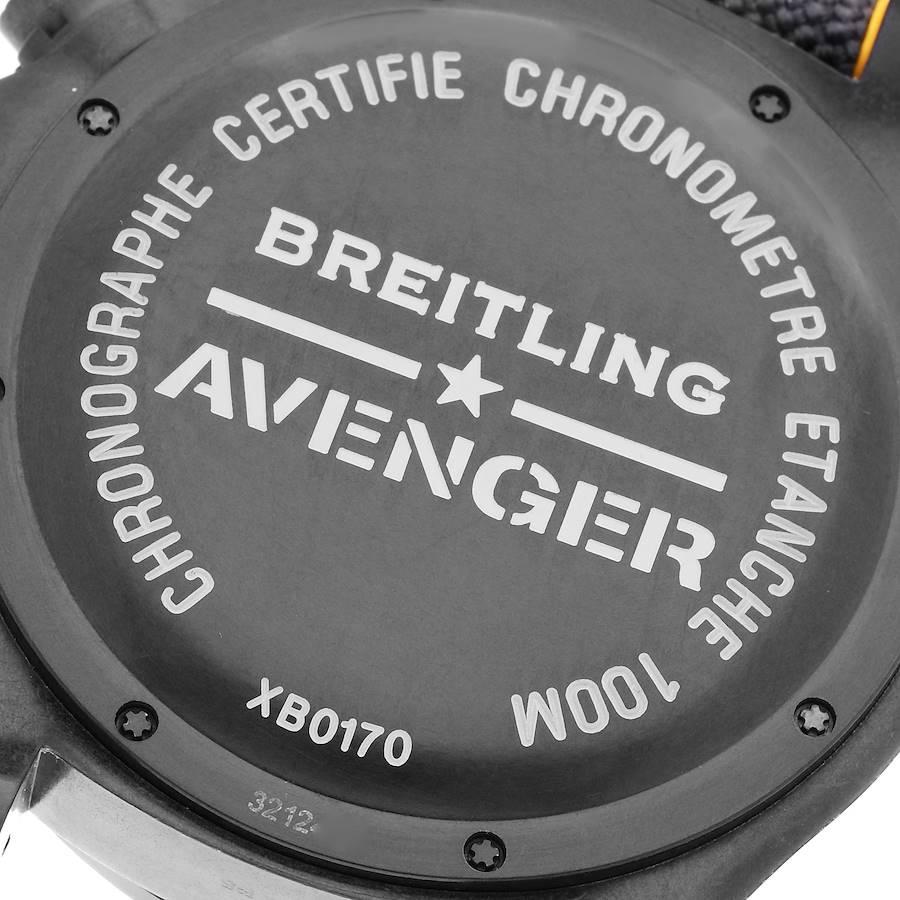 Breitling Avenger Hurricane 45 Breitlight Mens Watch XB0170 Box Card 3