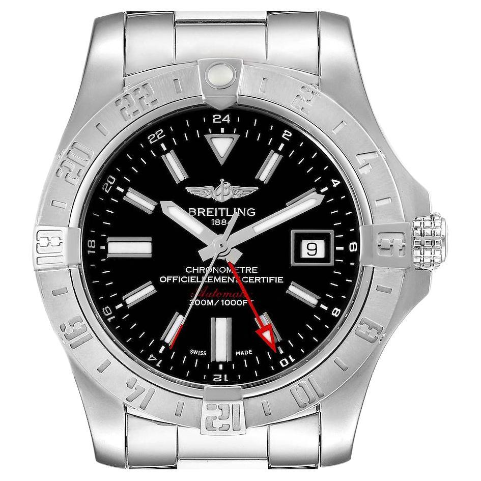 Breitling Aeromarine Avenger II 45 Seawolf Men's Watch A17331 Box Card