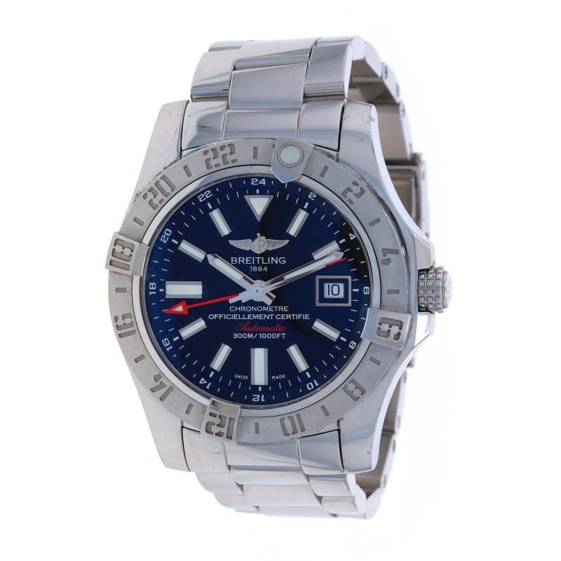 Breitling Avenger II GMT Herrenuhr A3239011 - Automatik 1 Yr Wnty im Angebot 1