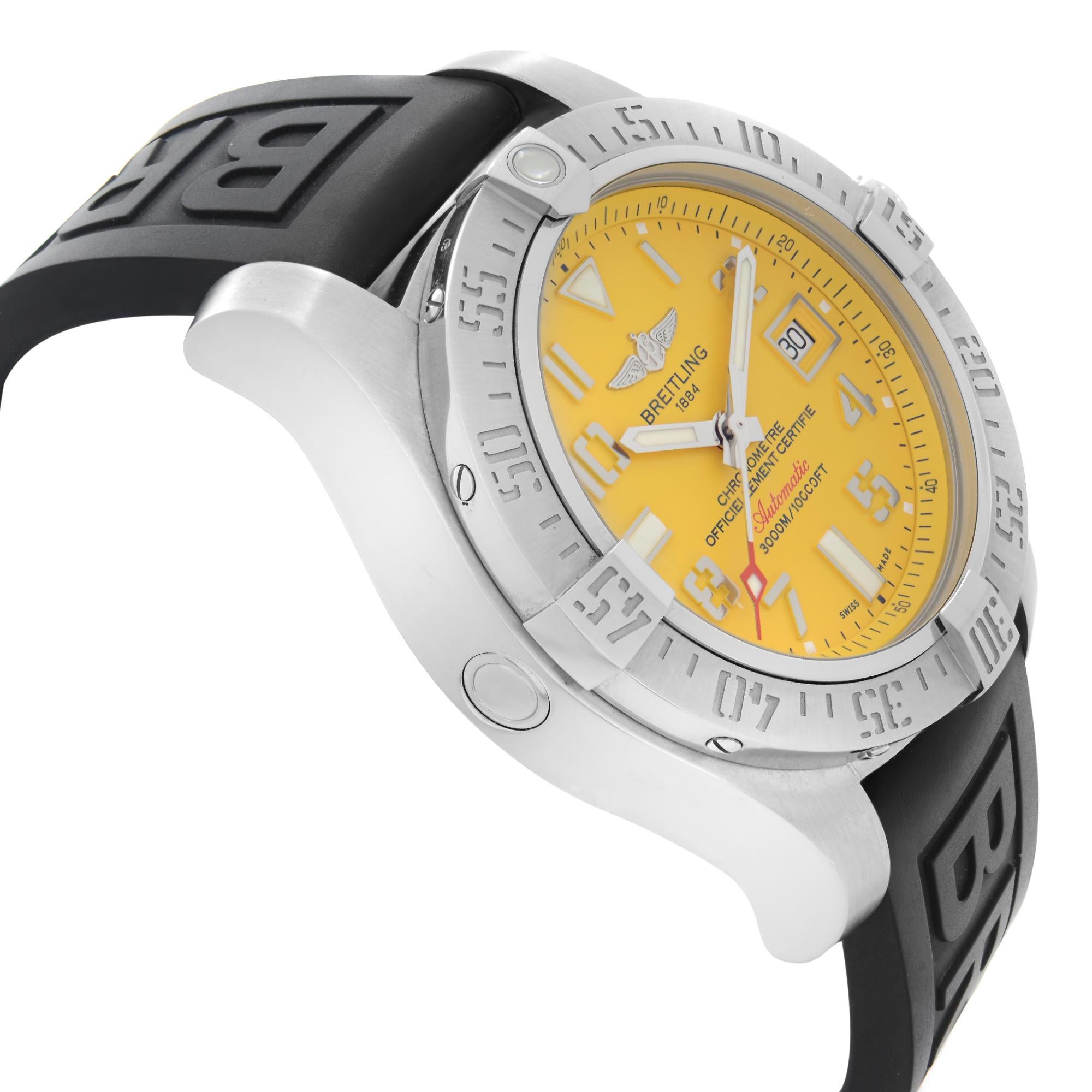 breitling avenger seawolf gelb