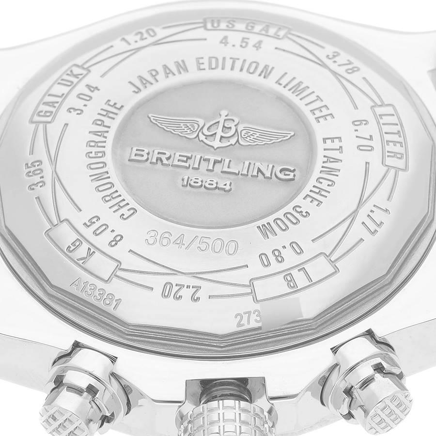 Men's Breitling Avenger II White Dial Steel Mens Watch A13381
