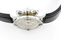 Breitling Avenger Seawolf Chronograph Men's Watch A73390 Silver Dial Rubber Band