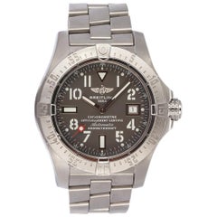Used Breitling Avenger Seawolf Stainless Steel A17330 Box and Papers