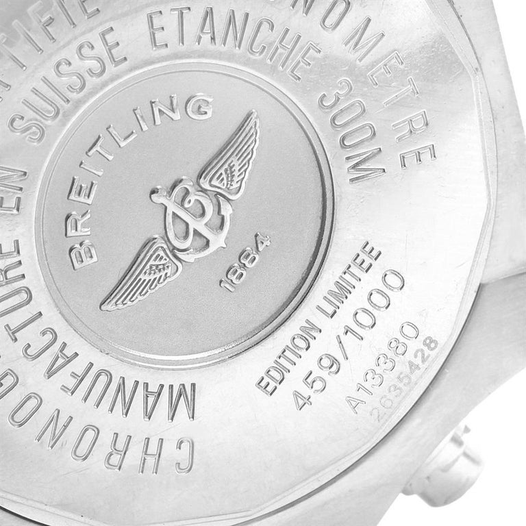 Pulsante Originale Breitling Per Avenger Skyland A13380 – Acciaio, Parte 160.4035, Made In Switzerland - Foto 3