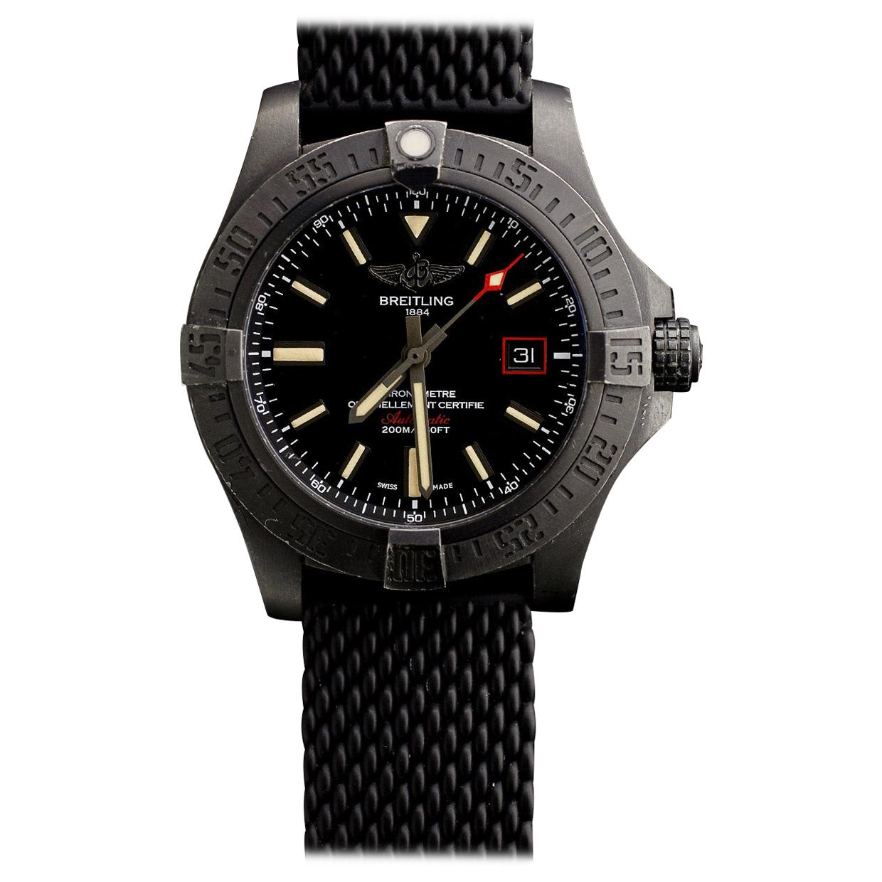 Breitling Avenger Titanium Watch 1720084