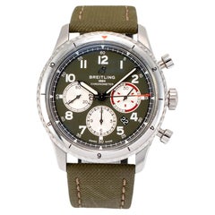 Breitling Aviator 8 B01 Chronograph Curtiss Warhawk 43MM AB0119 Stahluhr