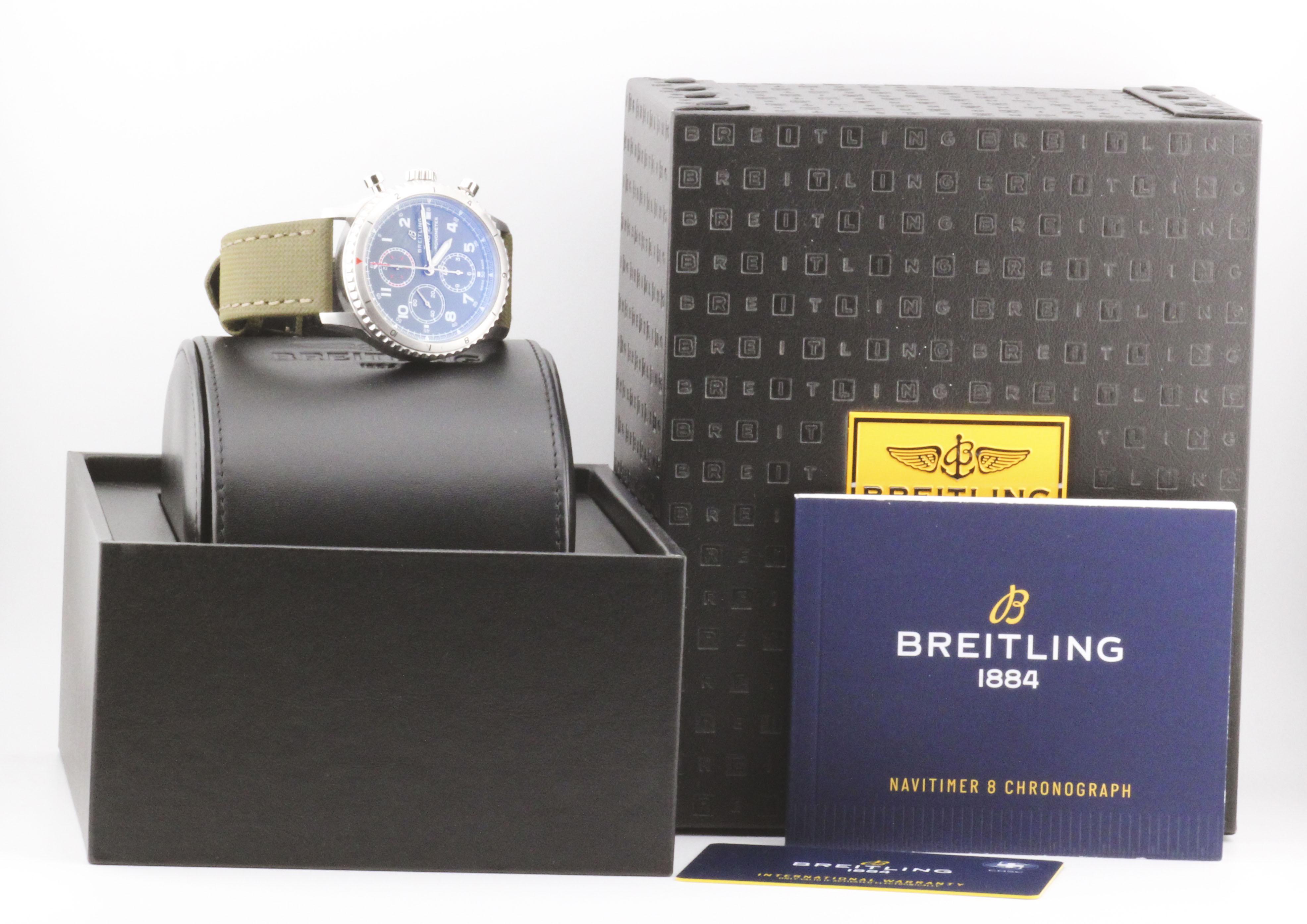 Breitling Aviator 8 Curtiss Warhawk Automatik-Chronograph 43mm Uhr A13316 im Angebot 6