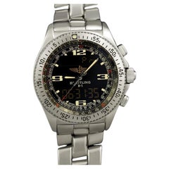 Breitling B-1 Multifunktions-Herrenarmbanduhr Ref. A68362 - Rostfreier Stahl