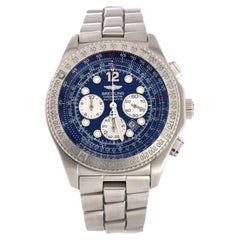 Breitling B-2 Proffesional Chronograph Automatic Watch Stainless Steel 42