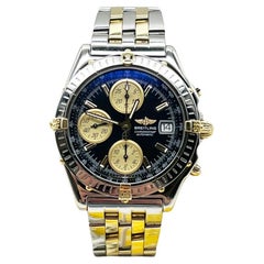 Breitling B13350 Chronomat Oro giallo 18 carati Acciaio inossidabile Carta 2000