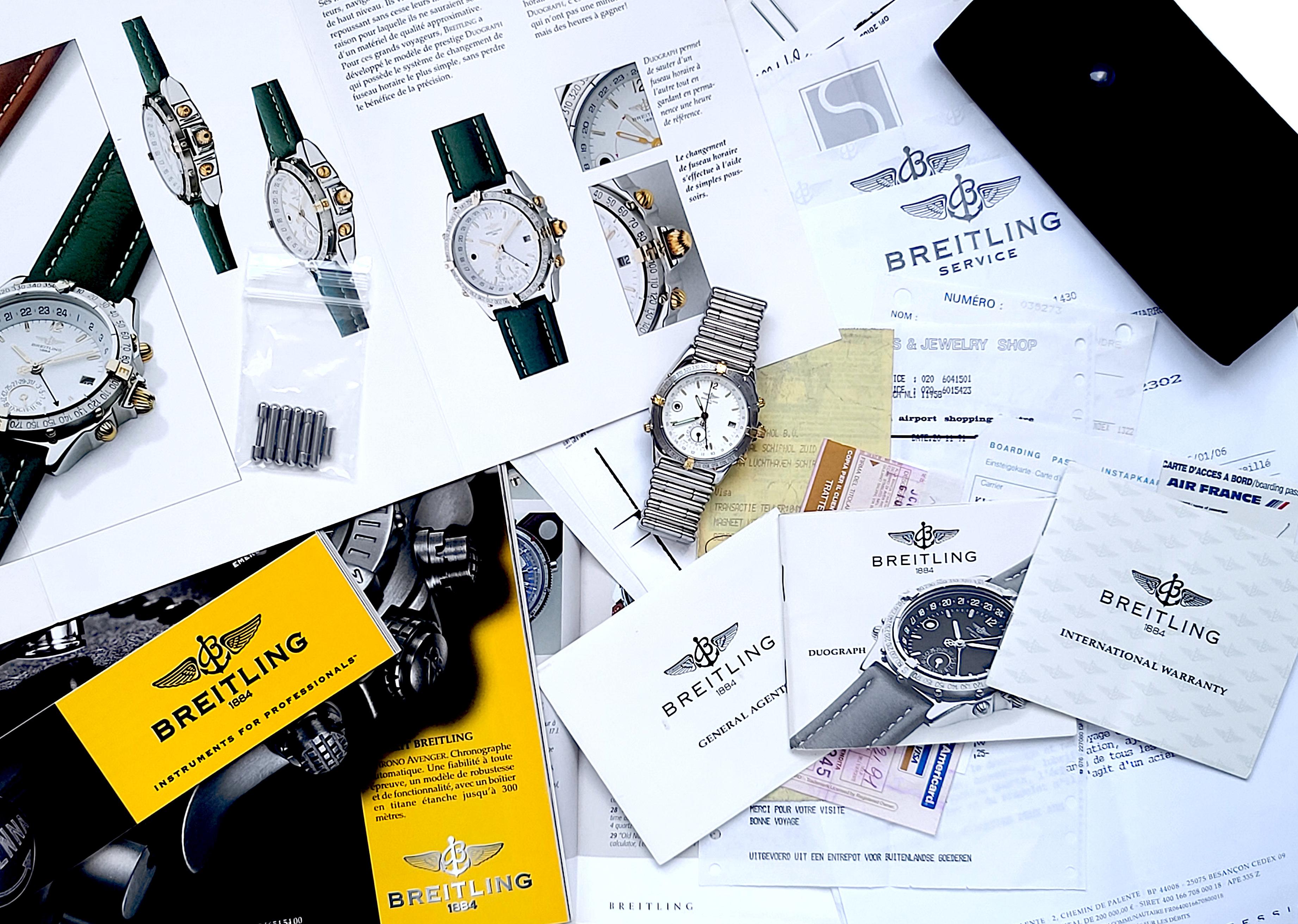 BREITLING 
Founded in 1884

for the discerning Gentlemen

The company was founded in 1884 by Léon Breitling in Saint-Imier, Switzerland. Breitling is known for precision-made chronometers designed for aviators.

Wear Girard Perregaux watch it's