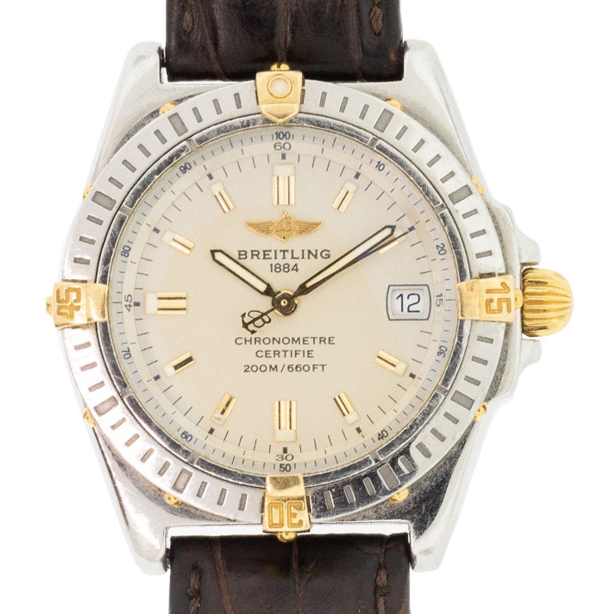Breitling B77346 Callisto Two Tone Vintage Ladies Watch

Elegance and sophistication are embodied in the Breitling B77346 Callisto, a vintage ladies' timepiece that transcends time. With its timeless design and impeccable craftsmanship, this watch