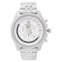 Breitling Bentley 05 Unitime Steel White Dial Mens Watch AB0521U0/A768-990A
