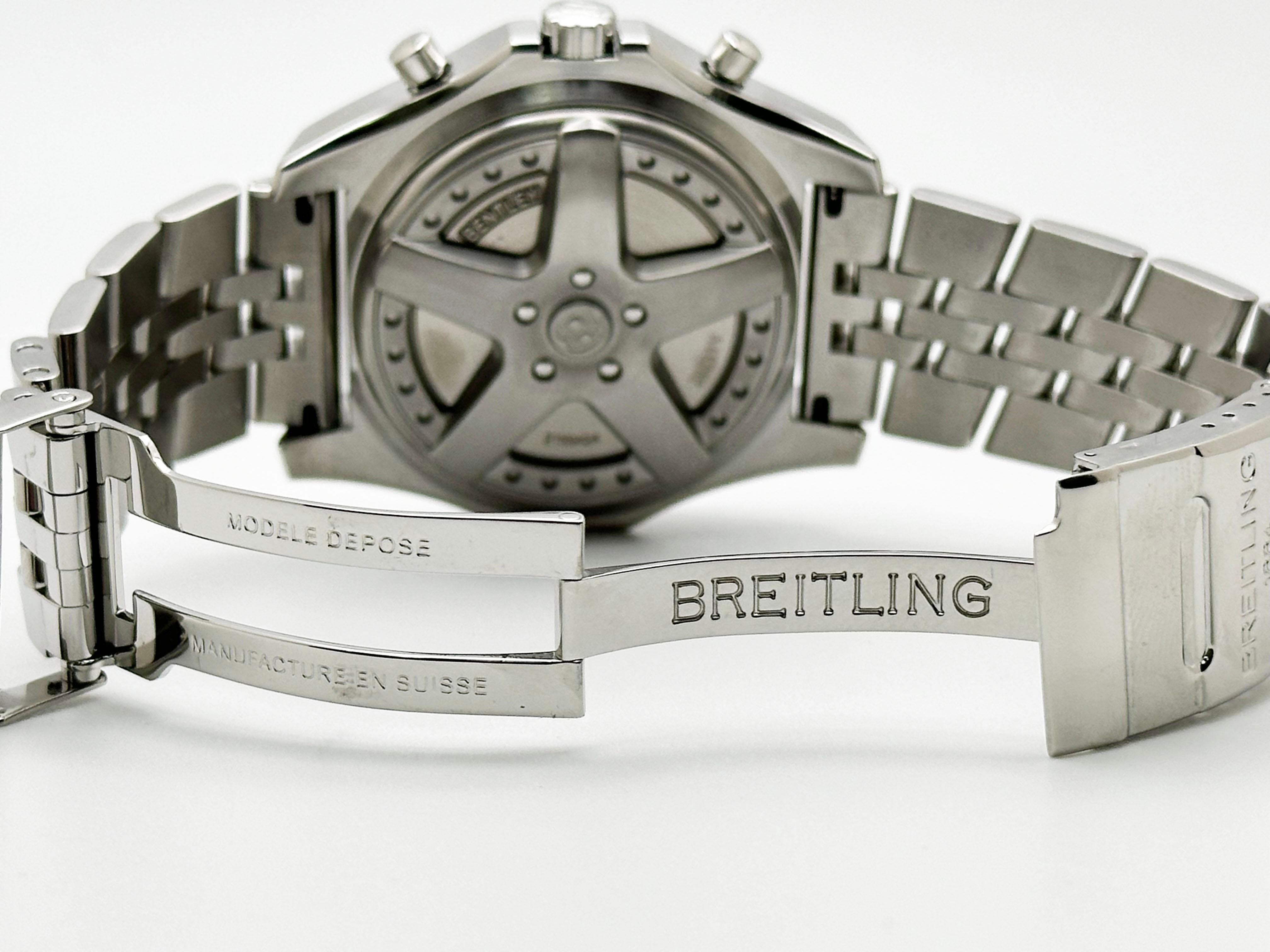 Breitling Bentley 6.75 A44362 Edelstahl 48mm im Angebot 3