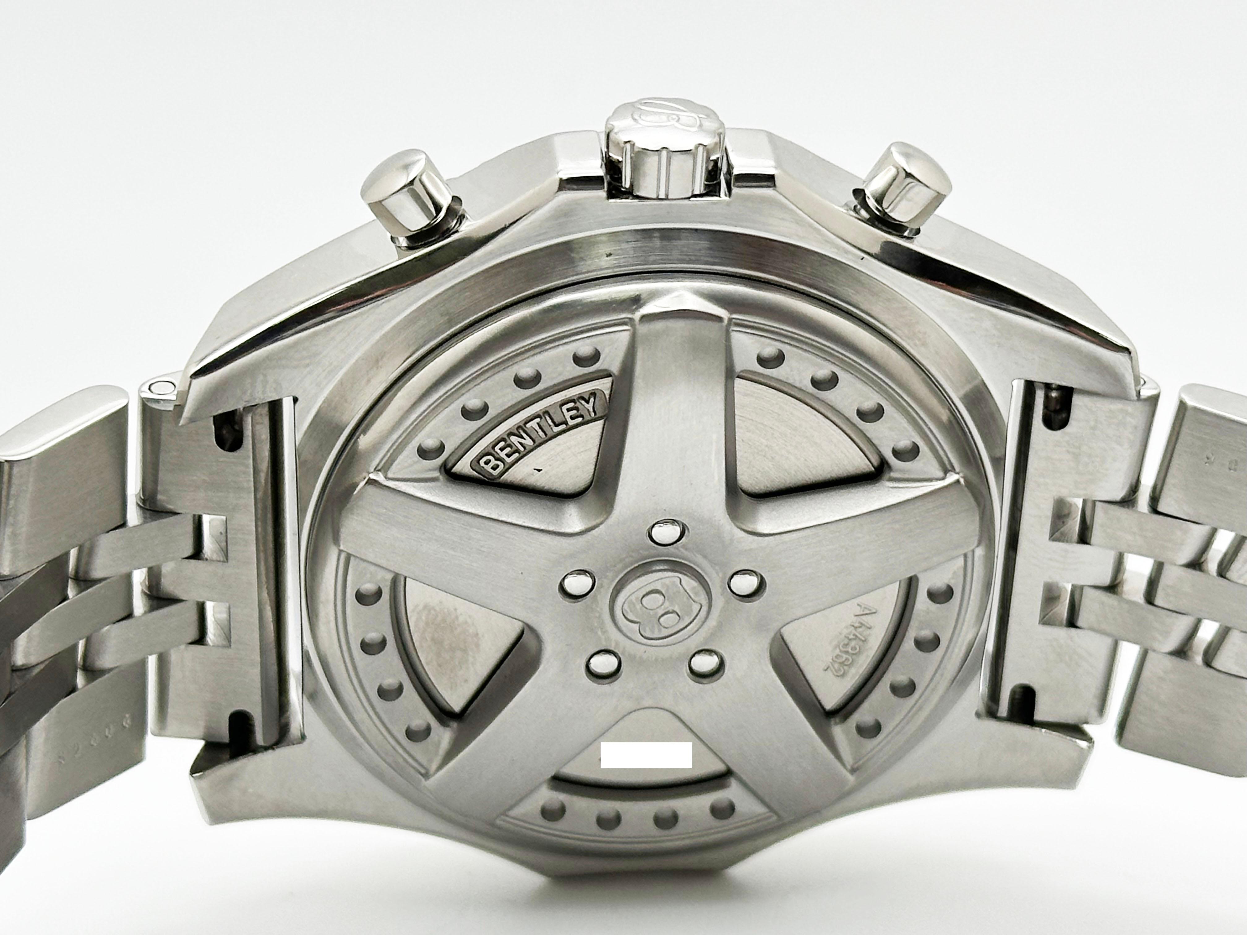 Breitling Bentley 6.75 A44362 Edelstahl 48mm im Angebot 4