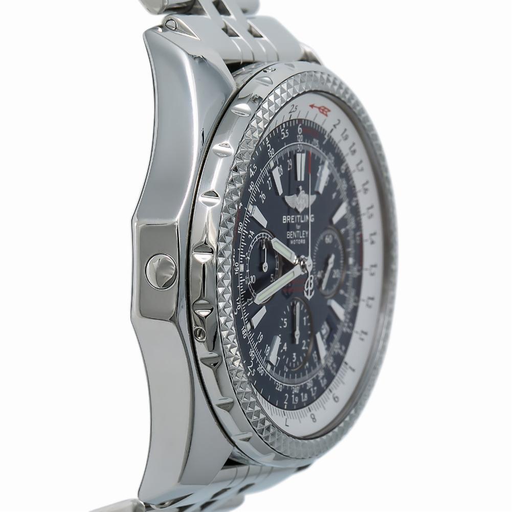 Breitling Bentley A25362, Blue Dial, Certified and Warranty In Excellent Condition In Miami, FL