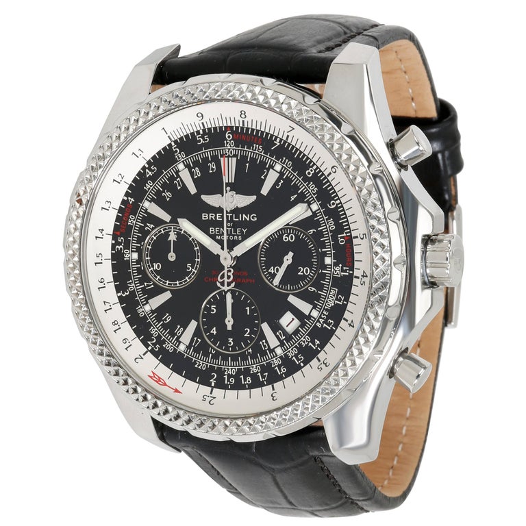 Breitling Bentley A25362 Men's Watch in Stainless Steel For Sale at 1stdibs