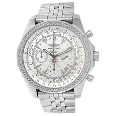 Breitling Bentley A25362, Silber Zifferblatt, zertifiziert und Garantie