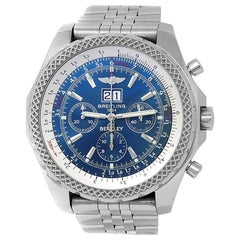 Breitling Bentley A44362, Blue Dial, Certified and Warranty