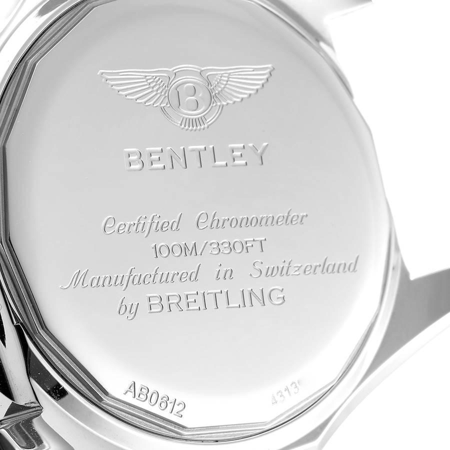 Breitling Bentley B05 Unitime Schwarzes Zifferblatt Herrenuhr AB0612 Box Papiere im Angebot 4