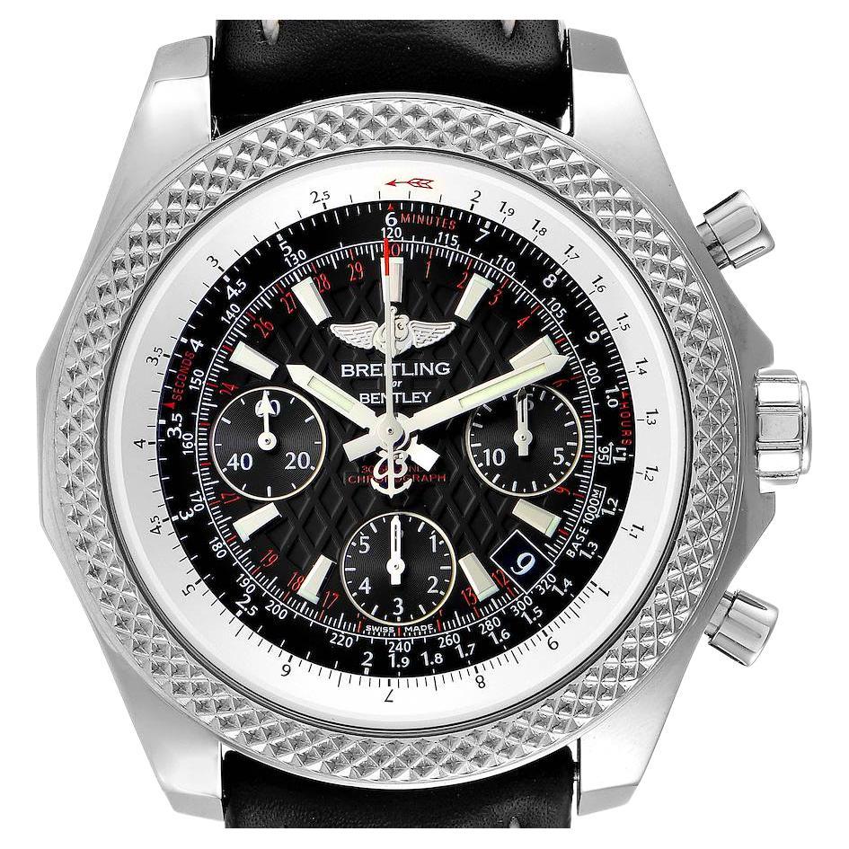 Breitling Bentley B05 Unitime Black Dial Mens Watch AB0612 Box Papers For Sale