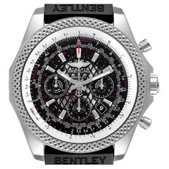 Breitling Bentley B06 Schwarzes Zifferblatt Chronograph Stahl Herrenuhr AB0611 Box Papiere