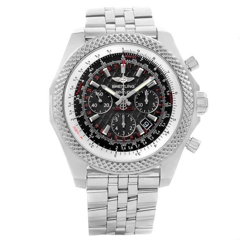 Breitling Bentley B06 Black Dial Chronograph Watch Ab0611