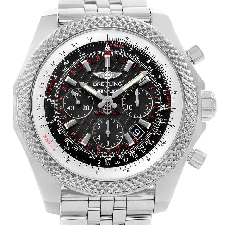 Breitling Bentley Watch >> Breitling Bentley B06 Black Dial Chronograph Watch Ab0611 Box Papers Breitling Bentley Watch >> Breitling Bentley B06 Black Dial Chronograph Watch Ab0611 Box Papers