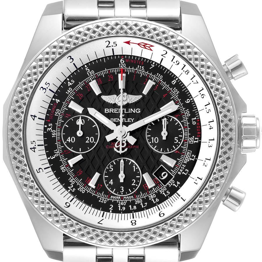 Breitling Bentley B06 Black Dial Chronograph Watch Ab0612 Box Card For Sale