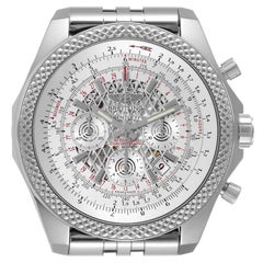 Breitling Bentley B06 Silver Dial Chronograph Watch AB0611 Box Card