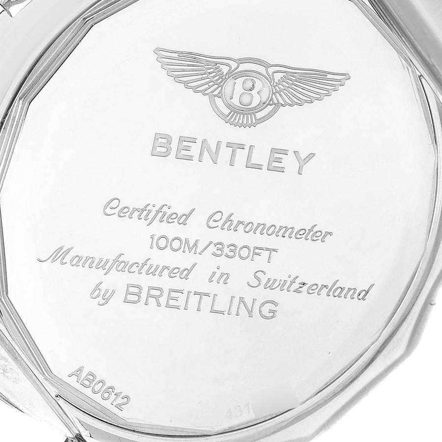 Breitling Bentley B06 Silver Dial Chronograph Watch AB0612 Box Papers For Sale 3