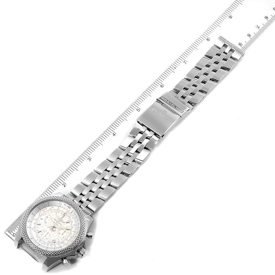 Breitling Bentley B06 Silver Dial Chronograph Watch AB0612 Box Papers For Sale 5