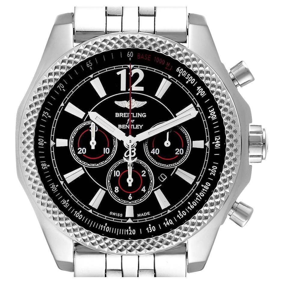 Breitling Bentley Barnato Racing Black Dial Men's Watch A25366 For Sale ...