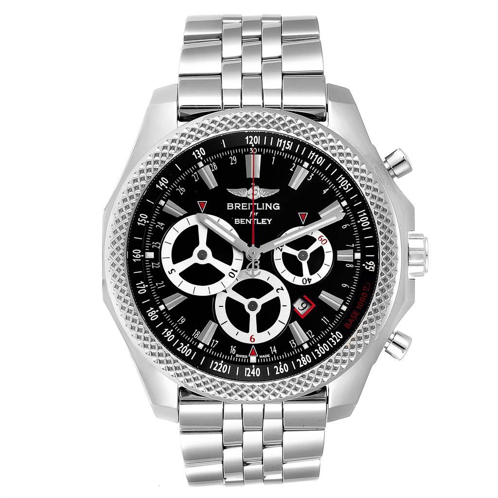 Breitling Bentley Barnato Racing Black Dial Men's Watch A25366 For Sale ...