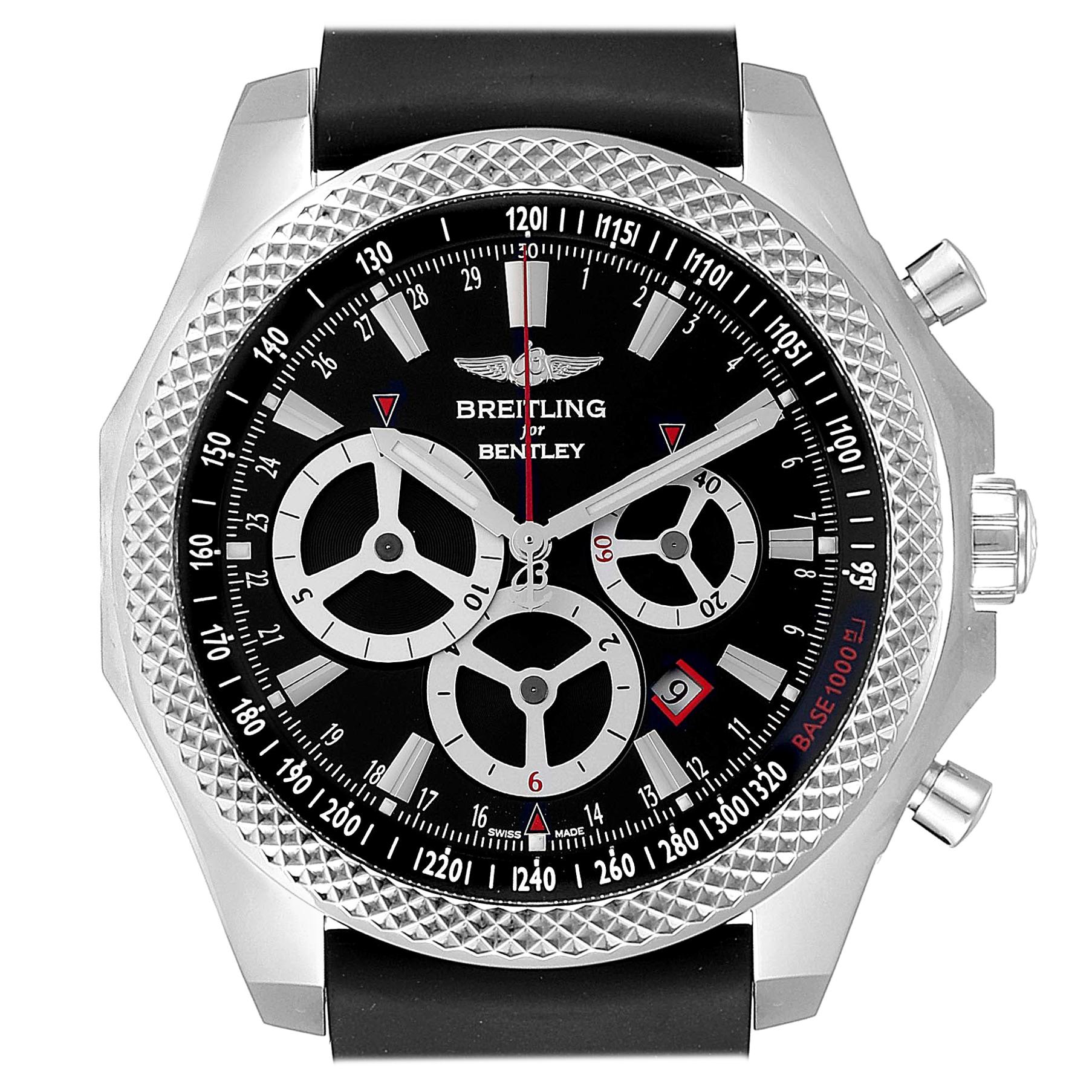 Breitling Bentley Barnato Racing Black Dial Men's Watch A25366