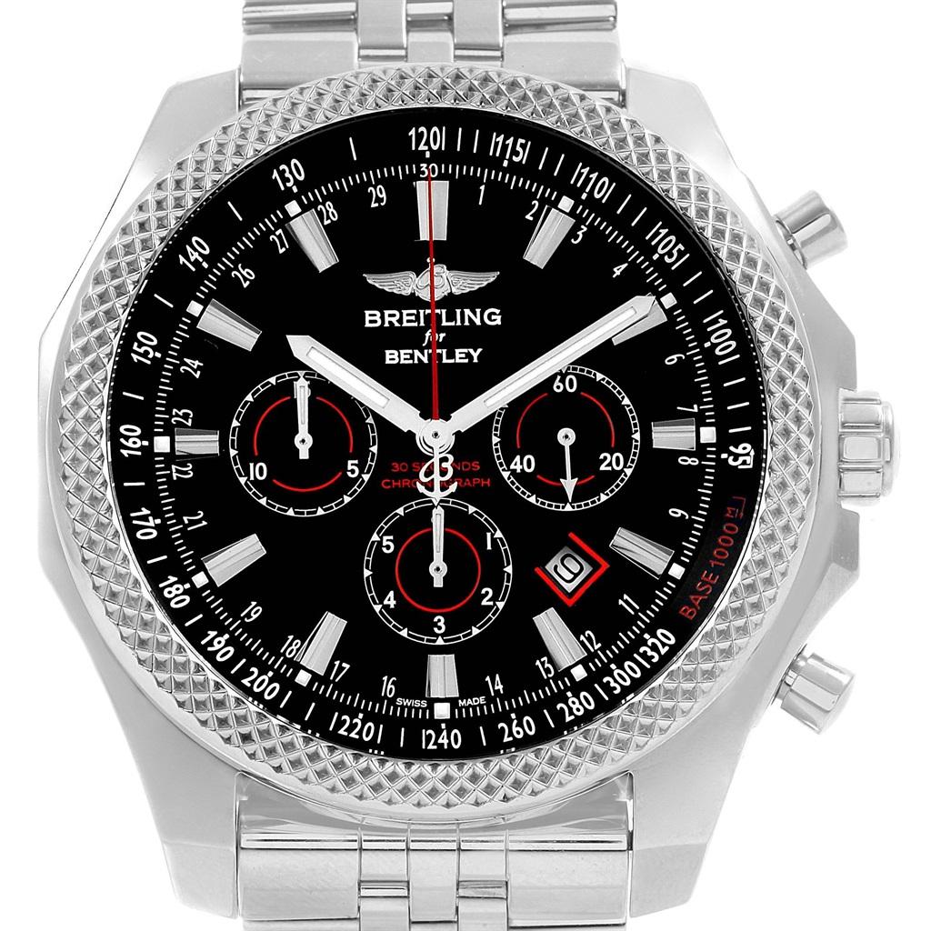 Breitling Bentley Barnato Racing Black Dial Men's Watch A25368 For Sale ...
