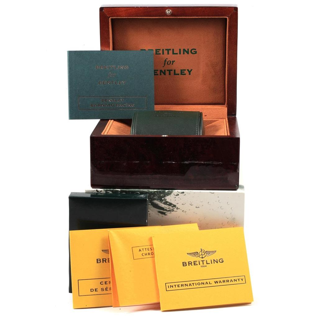 Breitling Bentley Barnato Racing Roségold Limitierte Auflage Uhr R25366 im Angebot 8