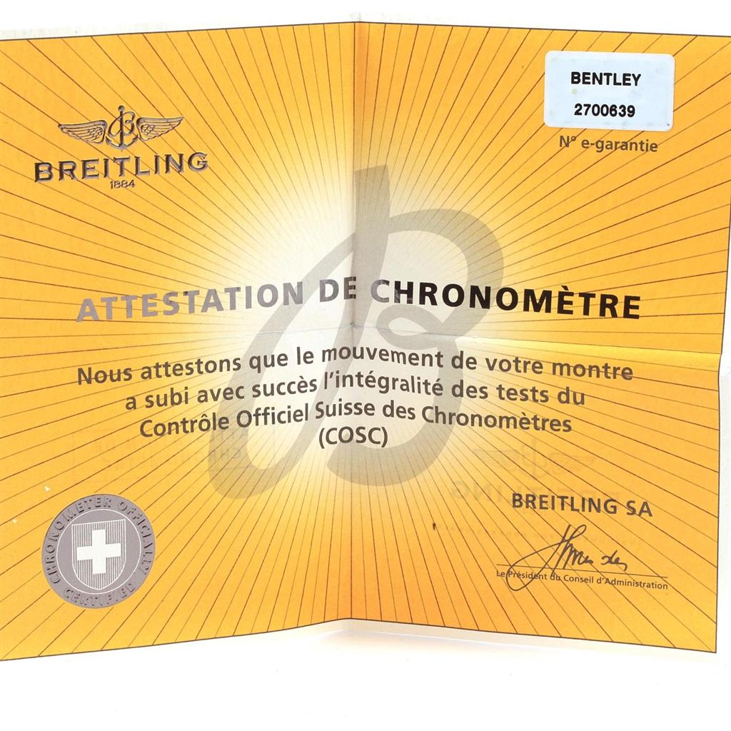 Breitling Bentley Barnato Racing Roségold Limitierte Auflage Uhr R25366 im Angebot 9