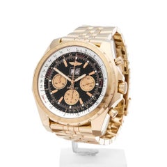 Breitling Bentley Chronograph 18 Karat Yellow Gold Men’s H44363