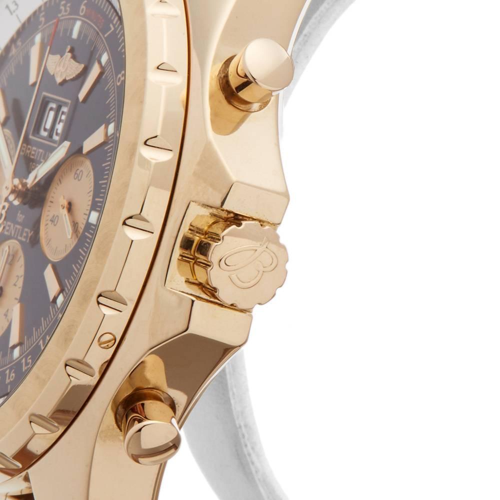 gold breitling bentley